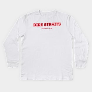 Dire Straits, Brothers in Arms Kids Long Sleeve T-Shirt